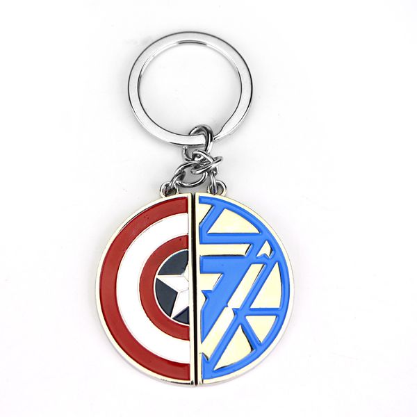 shield civil war two half keychain for men women car keyring jewelry accessories gifts, Silver
shield civil war two half keychain for men women car keyring jewelry accessories gifts, Silver