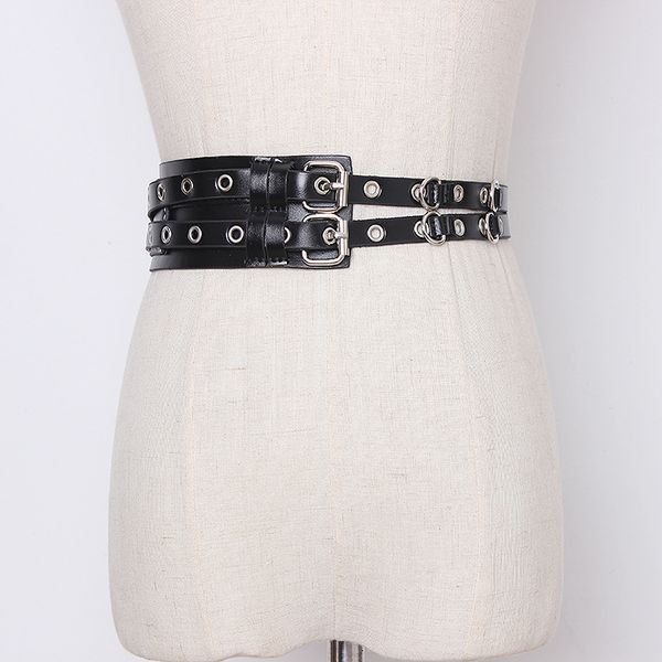 new fashion lady hollow wide leather belt coat high waist women designer cool punk belts personality casual female belt 92cm, Black;brown
new fashion lady hollow wide leather belt coat high waist women designer cool punk belts personality casual female belt 92cm, Black;brown