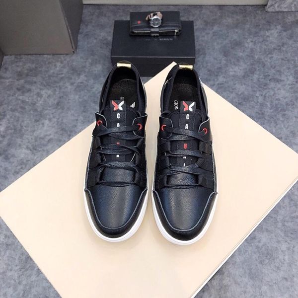 2021e limited edition men 's comfortable breathable leather color matching shoes ,fashion wild sports shoes .original box packaging 38, Black
2021e limited edition men 's comfortable breathable leather color matching shoes ,fashion wild sports shoes .original box packaging 38, Black