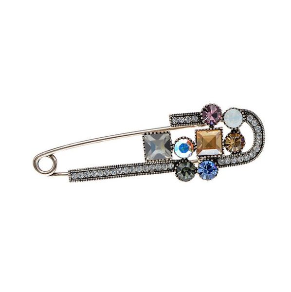 crytsal safe pin brooches for women vintage large brooch spring design sweater brooch 3 colors available gift, Gray
crytsal safe pin brooches for women vintage large brooch spring design sweater brooch 3 colors available gift, Gray