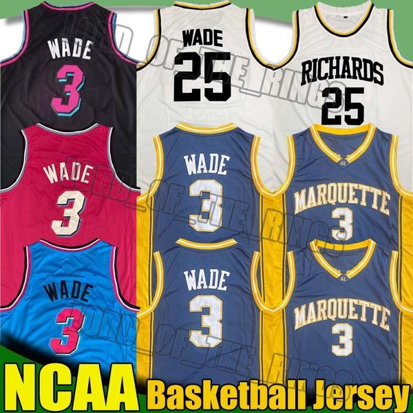 ncaa marquette university dwyane 3 wade jersey jimmy 22 butler jerseys tyler kendrick duncan herro nunn robinson college basketball, Black
ncaa marquette university dwyane 3 wade jersey jimmy 22 butler jerseys tyler kendrick duncan herro nunn robinson college basketball, Black