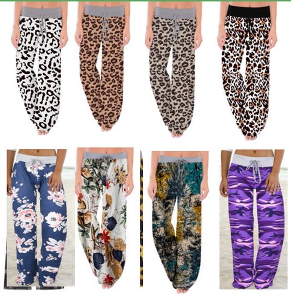 women wide leg trousers drawstring elastic pants sunflowers camo leopard floral plaid flare pants yoga loose bloomers home clothing e82001, White
women wide leg trousers drawstring elastic pants sunflowers camo leopard floral plaid flare pants yoga loose bloomers home clothing e82001, White
