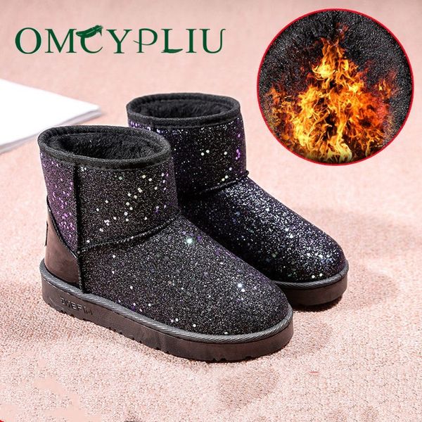 snow boots woman shoe 2020 winter new women ankle boot fashion plus size flat booties sequin ladies cotton shoes botas feminina, Black
snow boots woman shoe 2020 winter new women ankle boot fashion plus size flat booties sequin ladies cotton shoes botas feminina, Black
