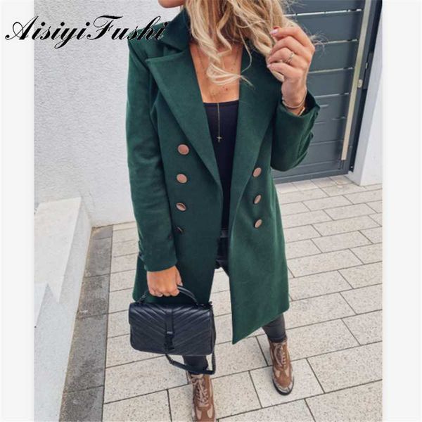 women's wool & blends winter coats and jackets women parka double breasted long coat korean elegant vintage female plus size warm black
women's wool & blends winter coats and jackets women parka double breasted long coat korean elegant vintage female plus size warm black