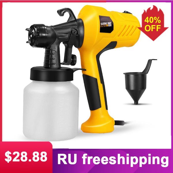 400w electric spray gun 2.5mm nozzle 800ml home electric paint sprayer household spray machine airbrush flow regulation spraying
400w electric spray gun 2.5mm nozzle 800ml home electric paint sprayer household spray machine airbrush flow regulation spraying
