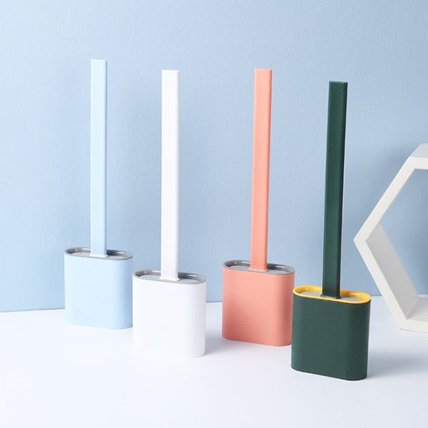 silicone toilet brush flat head soft soft bristle brush with quick-drying fixed seat set accessories cleaning brush
silicone toilet brush flat head soft soft bristle brush with quick-drying fixed seat set accessories cleaning brush