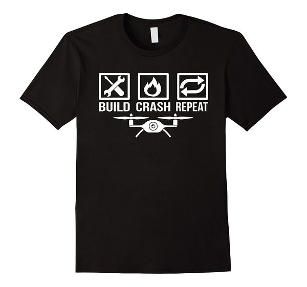 brand new 2019 летняя мужская с коротким рукавом сложение краш repeat смешные drone quadcopter хобби t-shirt tee
brand new 2019 летняя мужская с коротким рукавом сложение краш repeat смешные drone quadcopter хобби t-shirt tee