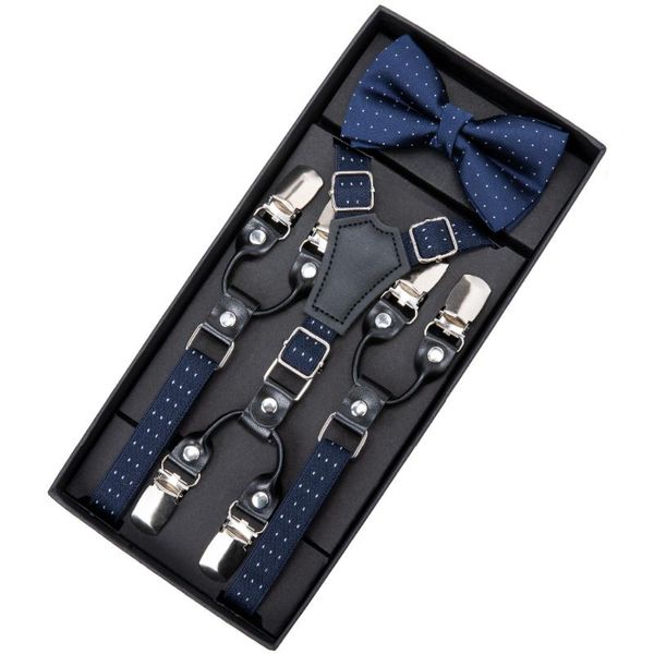 belts & suspenders dibangu 6 clips fashion kids leather straps with bow tie trousers braces elastic blue bowtie adjustable, Black
belts & suspenders dibangu 6 clips fashion kids leather straps with bow tie trousers braces elastic blue bowtie adjustable, Black