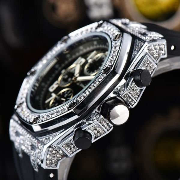 high-end business mens casual watch new retro quartz needle watch multi-function varved mens watch, Slivery;brown
high-end business mens casual watch new retro quartz needle watch multi-function varved mens watch, Slivery;brown