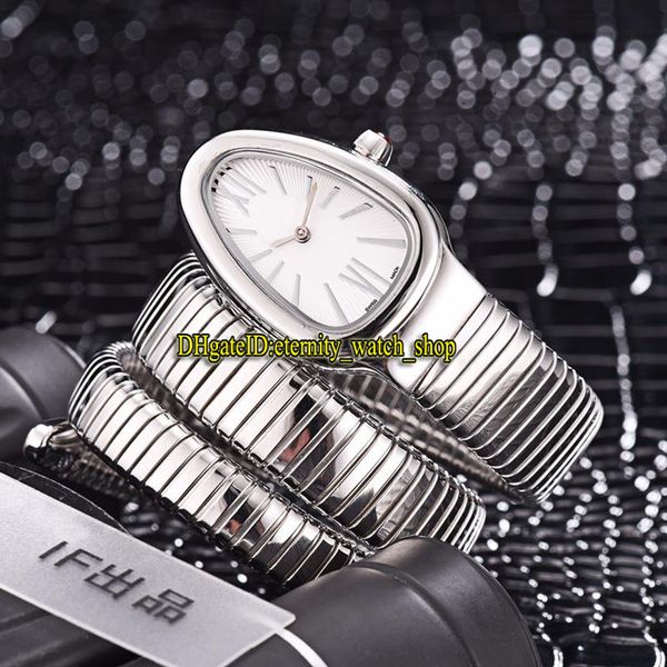luxry serpenti tubogas 101911 sp35c6ss.2t white dial swiss quartz womens watch stainless steel case bracelet fashion lady designer watches, Slivery;brown
luxry serpenti tubogas 101911 sp35c6ss.2t white dial swiss quartz womens watch stainless steel case bracelet fashion lady designer watches, Slivery;brown