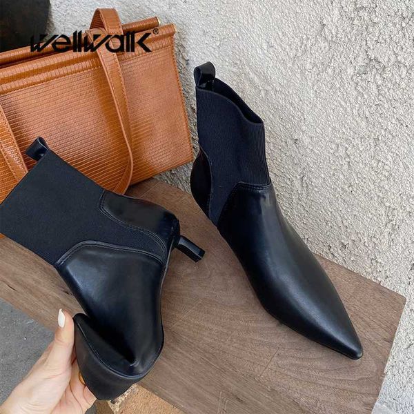 foldable ankle boots women heels shoes slip on stretch boots female autumn booties pointed toe low heel boot 2020 new, Black
foldable ankle boots women heels shoes slip on stretch boots female autumn booties pointed toe low heel boot 2020 new, Black