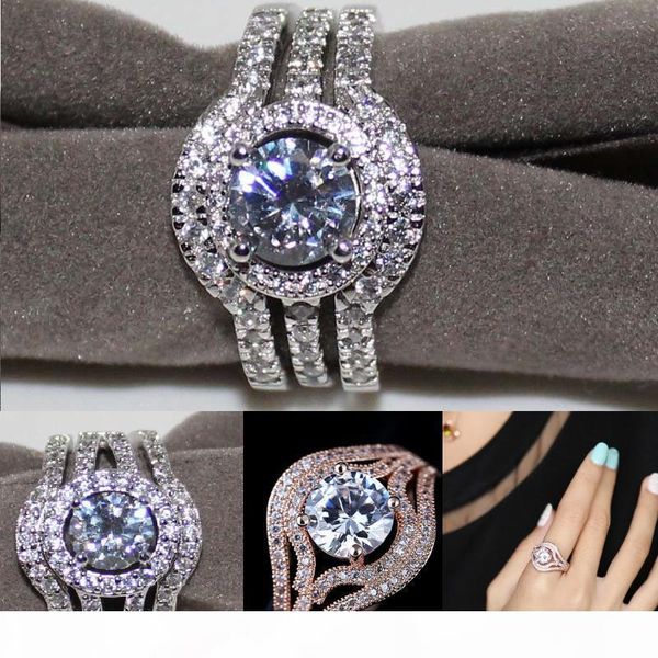 обручальное кольцо для женщин vintage 10kt белое розовое золото заполненные с инкрустацией cz имитацией алмазов его подруга подарков, Silver
обручальное кольцо для женщин vintage 10kt белое розовое золото заполненные с инкрустацией cz имитацией алмазов его подруга подарков, Silver