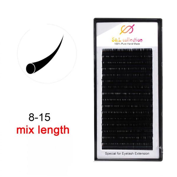 wholesale 1pc eyelash extension 0.05 and 0.07 thickness c,d curl 8-15mm false mink hair individual silk lash extension
wholesale 1pc eyelash extension 0.05 and 0.07 thickness c,d curl 8-15mm false mink hair individual silk lash extension