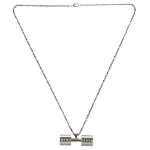 dumbbells dumbbell pendant bodybuilding fitness necklace crossfit barbell jewelry stainless steel
dumbbells dumbbell pendant bodybuilding fitness necklace crossfit barbell jewelry stainless steel
