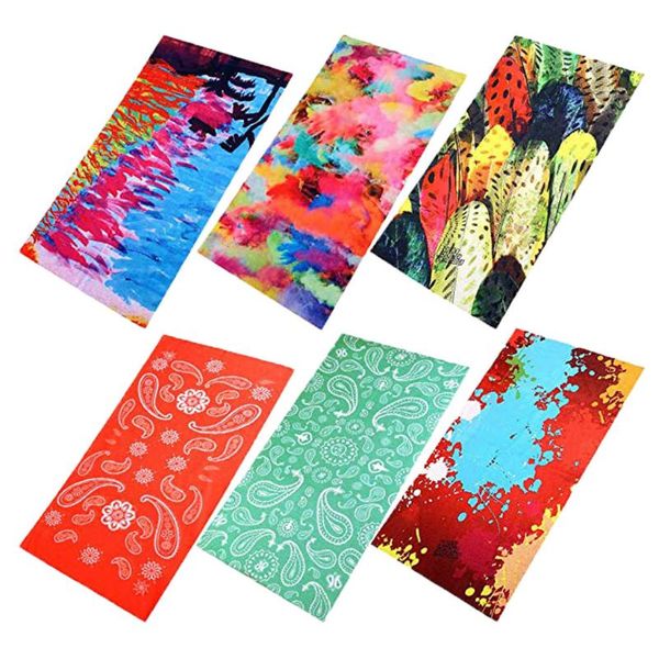 6pcs magic scarf outdoor sun protection neck gaiter headwear bandana sport tube uv face scarf workout hiking, Blue;gray
6pcs magic scarf outdoor sun protection neck gaiter headwear bandana sport tube uv face scarf workout hiking, Blue;gray