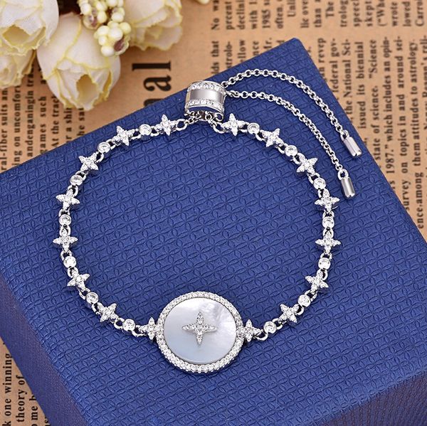beautiful silver plated fritillary charm bracelets for women link chain new female jewelry bracelets accessories, Golden;silver
beautiful silver plated fritillary charm bracelets for women link chain new female jewelry bracelets accessories, Golden;silver