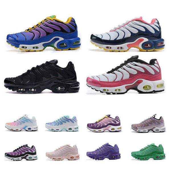 wholesale tn plus women running shoes triple black white yellow be true grape purple green pink red blue chaussures sports snekaers
wholesale tn plus women running shoes triple black white yellow be true grape purple green pink red blue chaussures sports snekaers