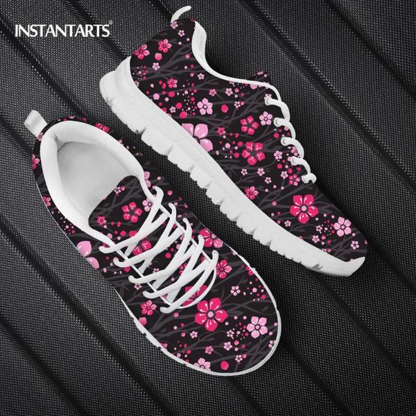 instantarts rose patterns women's shoes lace up spring casual sneakers women flat shoes floral print fashion sneaker light, Black
instantarts rose patterns women's shoes lace up spring casual sneakers women flat shoes floral print fashion sneaker light, Black