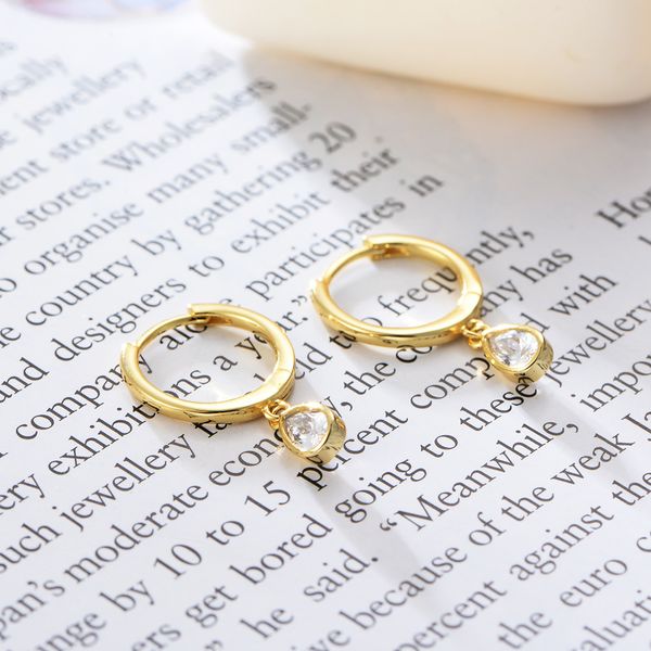 Junerain 925 Sterling Silver Drop Zircon Small Hoop Earrings for Women Simple Geometric Gold Color Circle Earrings Jewelry Drop Shipping
Junerain 925 Sterling Silver Drop Zircon Small Hoop Earrings for Women Simple Geometric Gold Color Circle Earrings Jewelry Drop Shipping