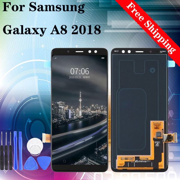 super amoled lcd for samsung galaxy a8 2018 a530 a530f a530ds a530n sm-a530n lcd touch screen digitizer assembly tools
super amoled lcd for samsung galaxy a8 2018 a530 a530f a530ds a530n sm-a530n lcd touch screen digitizer assembly tools