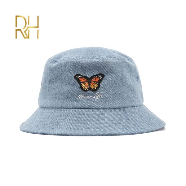 2020 women btterfly vintage jeans washed sun hat fisherman hat korean summer sunshade fashion solid bucket cap rh, Blue;gray
2020 women btterfly vintage jeans washed sun hat fisherman hat korean summer sunshade fashion solid bucket cap rh, Blue;gray