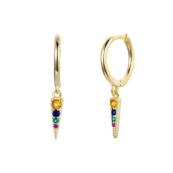 hoop & huggie lozrunve simple plata 925 sterling silver pave rainbow cz spike mini earring, Golden;silver
hoop & huggie lozrunve simple plata 925 sterling silver pave rainbow cz spike mini earring, Golden;silver