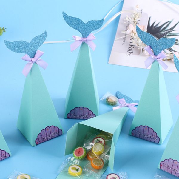 10pcs mermaid tail candy box party popcorn box mermaid birthday party packaging gift baby shower supplies
10pcs mermaid tail candy box party popcorn box mermaid birthday party packaging gift baby shower supplies