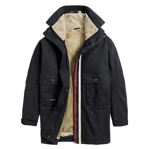 men's down & parkas winter oversize warm thick parka men padded fleece tactical windbreaker jacket male puffer casual coats, Black
men's down & parkas winter oversize warm thick parka men padded fleece tactical windbreaker jacket male puffer casual coats, Black