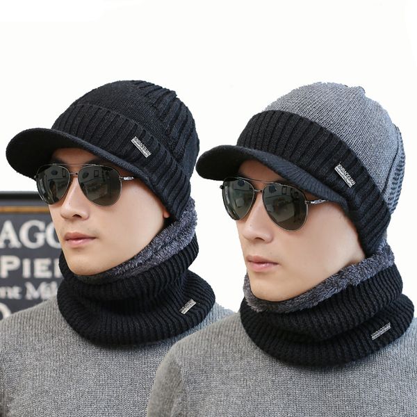 beanies outdoor sport accessory men winter knitting hat scarf set soft neckwear warm cap
beanies outdoor sport accessory men winter knitting hat scarf set soft neckwear warm cap
