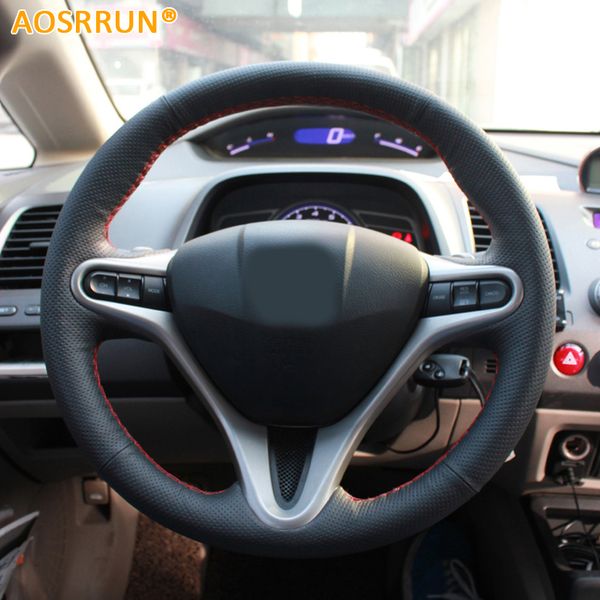 car-styling leather hand-stitched car steering wheel covers for honda civic 2005-2011 8th mk8 car accessories
car-styling leather hand-stitched car steering wheel covers for honda civic 2005-2011 8th mk8 car accessories