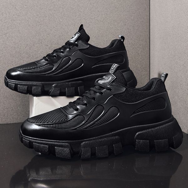 2020 men casual shoes lightweight lace up autumn men shoes breathable old footwears sport sneakers male erkek ayakkabi, Black
2020 men casual shoes lightweight lace up autumn men shoes breathable old footwears sport sneakers male erkek ayakkabi, Black