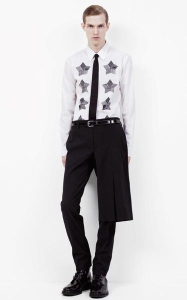 27-44 2020 new men's clothing plus size male slim fashion skinny pants trousers stage singer costumes, Black
27-44 2020 new men's clothing plus size male slim fashion skinny pants trousers stage singer costumes, Black