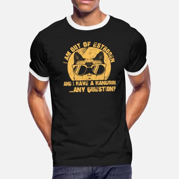 i'm out of estrogen and i have a handgun any quest t shirt men famous cotton o neck family famous authentic spring autumn leisure
i'm out of estrogen and i have a handgun any quest t shirt men famous cotton o neck family famous authentic spring autumn leisure