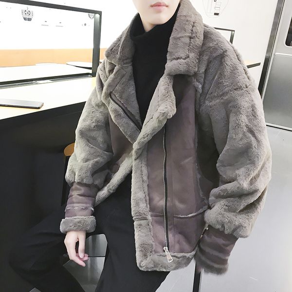 winter new plush coat men warm thick fashion solid color casual parka men short coat street wild loose cotton jacket s-2xl, Black
winter new plush coat men warm thick fashion solid color casual parka men short coat street wild loose cotton jacket s-2xl, Black