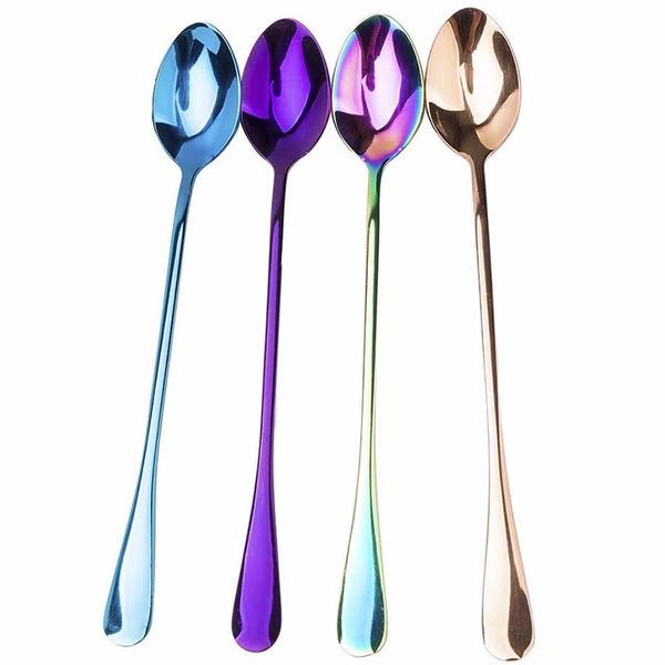 1pcs colorful spoon long handle spoons flatware coffee drinking tools kitchen gadget cne fast shipping
1pcs colorful spoon long handle spoons flatware coffee drinking tools kitchen gadget cne fast shipping