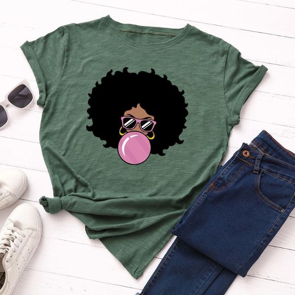 women's t-shirt woman clothes 2021 plus size cool girl print women summer female short sleeve cotton tshirt casual tee shirt basic, White
women's t-shirt woman clothes 2021 plus size cool girl print women summer female short sleeve cotton tshirt casual tee shirt basic, White