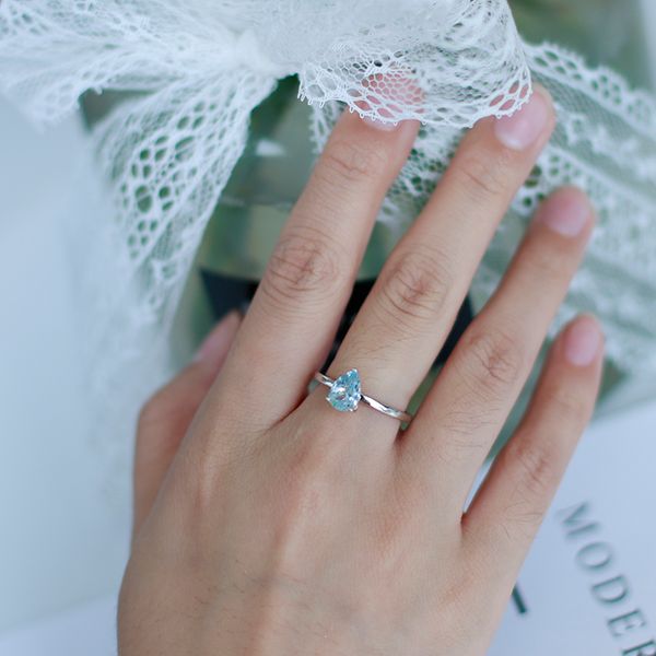 gem's ballet 1.31ct natural sky blue z gemstone ring 925 sterling silver classic pear solitaire rings for women fine jewelry, Golden;silver
gem's ballet 1.31ct natural sky blue z gemstone ring 925 sterling silver classic pear solitaire rings for women fine jewelry, Golden;silver