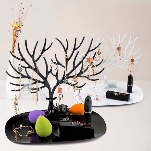 1pcs little deer jewelry stand display jewelry tray tree earring holder necklace ring pendant bracelet display storage racks mx200810, Black
1pcs little deer jewelry stand display jewelry tray tree earring holder necklace ring pendant bracelet display storage racks mx200810, Black