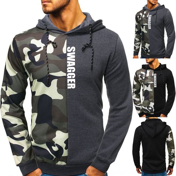 2019 fall/winter new all-match european-sized men's fashionable letters printed camouflage hooded casual 2019 fall/winter new all-match, Black
2019 fall/winter new all-match european-sized men's fashionable letters printed camouflage hooded casual 2019 fall/winter new all-match, Black