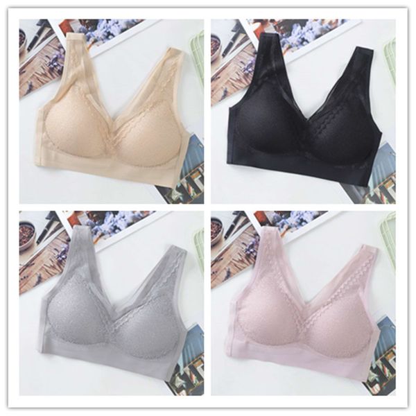 the new latex lace bra without a steel ring is a comfortable breathable sleep bra, Red;black
the new latex lace bra without a steel ring is a comfortable breathable sleep bra, Red;black