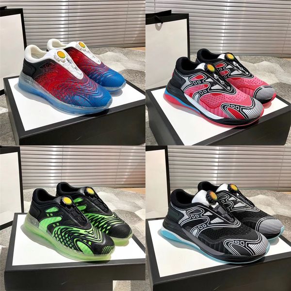 latest men's ultrapace r sneaker black knit fabric reflective trim women lace-up trainers lightweight runner shoes with box 
latest men's ultrapace r sneaker black knit fabric reflective trim women lace-up trainers lightweight runner shoes with box