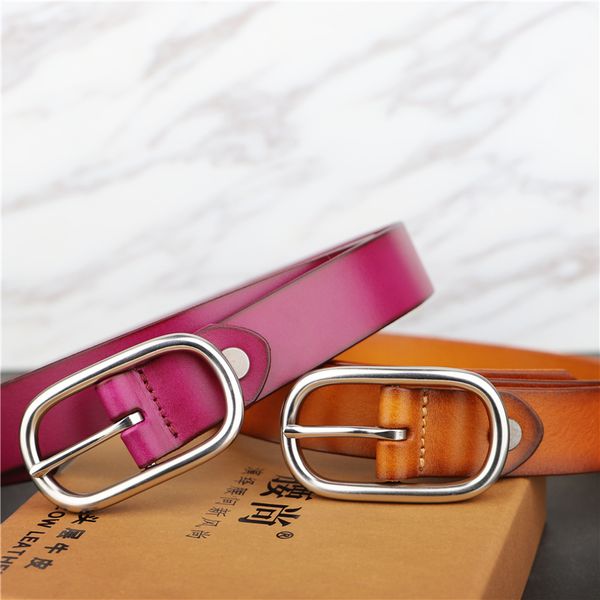 кожаный пояс женской пряжка европейский и американский стиль casual и простой стиль ретро пояс мода harajuku luxury, Black;brown 
кожаный пояс женской пряжка европейский и американский стиль casual и простой стиль ретро пояс мода harajuku luxury, Black;brown