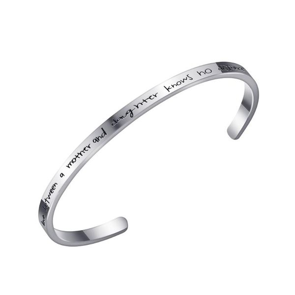 stainless steel bangle bracelet love family jewelry the love between a mother and daughter knows no distance gift for mom, Black
stainless steel bangle bracelet love family jewelry the love between a mother and daughter knows no distance gift for mom, Black