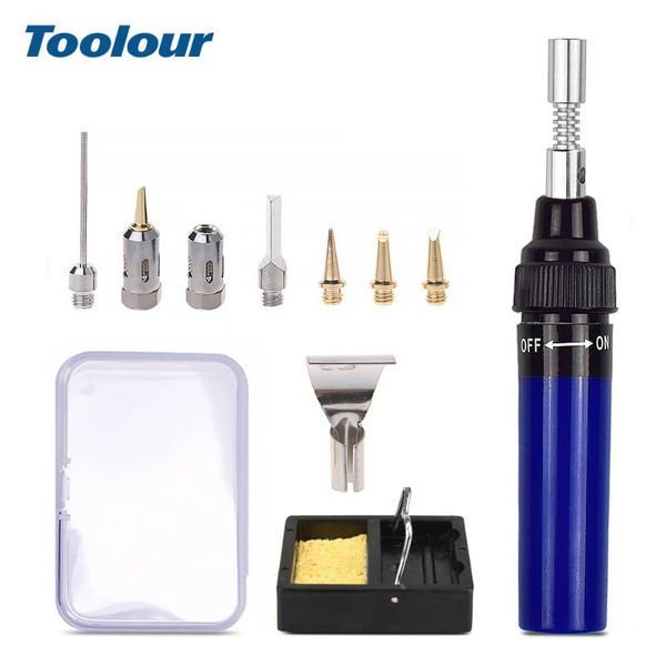 toolour 1300 celsius cordless gas soldering iron kit mini welding torch diy hand tool welding pen 8ml soldering kit
toolour 1300 celsius cordless gas soldering iron kit mini welding torch diy hand tool welding pen 8ml soldering kit