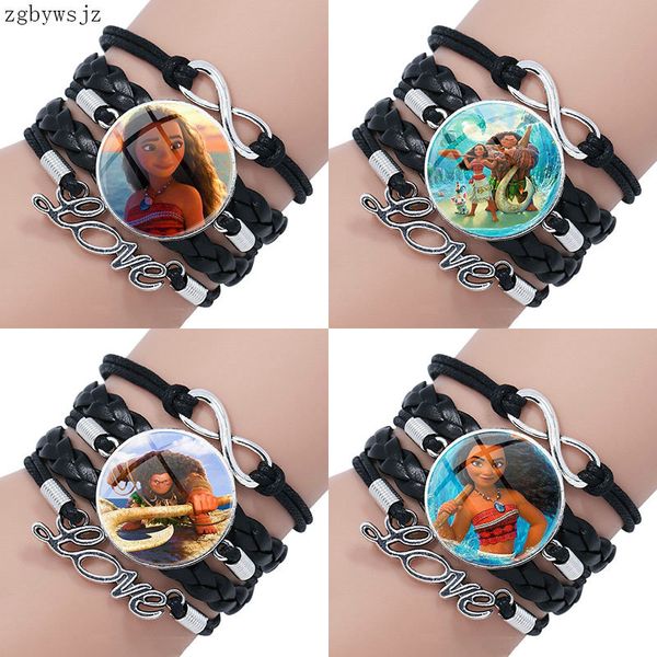 movie round jewelry multilayer black leather lobster bracelet bangle jewelry crystal gift, Golden;silver
movie round jewelry multilayer black leather lobster bracelet bangle jewelry crystal gift, Golden;silver