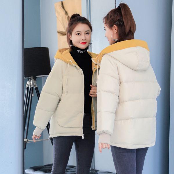 2020 new trendy coat women's short cotton padded jacket autumn winter small padded clothes fashionable young lady wearing coat, Black
2020 new trendy coat women's short cotton padded jacket autumn winter small padded clothes fashionable young lady wearing coat, Black