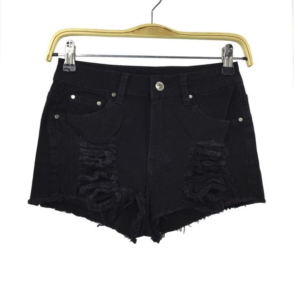 women's jeans 2021 summer european and american fashion personality black openwork folds casual straight female denim shorts, Blue
women's jeans 2021 summer european and american fashion personality black openwork folds casual straight female denim shorts, Blue
