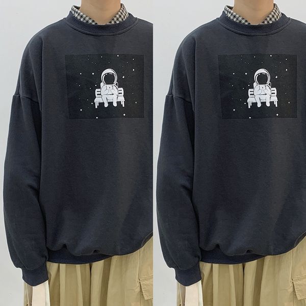 2020 spring and autumn new men's coat sweater sweater loose astronaut printed casual coat for men glkcq, Black
2020 spring and autumn new men's coat sweater sweater loose astronaut printed casual coat for men glkcq, Black