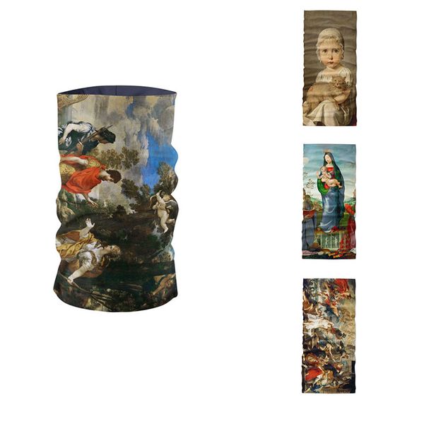new 3d printed oil painting women headscarf louvre gogh art kerchief headdress tubular mask sports men neck gaiter bandana, Blue;gray
new 3d printed oil painting women headscarf louvre gogh art kerchief headdress tubular mask sports men neck gaiter bandana, Blue;gray