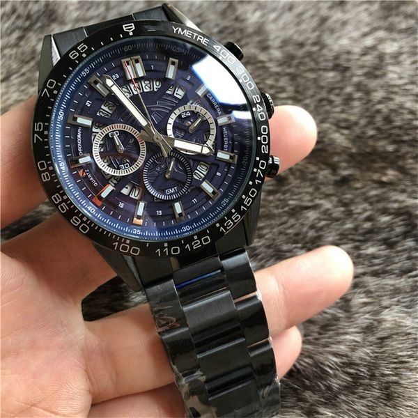 fashion mens watchesmen bracelet all subdials work six-hand movement solid steel belt watch waterproof life quality fashion men bracele, Slivery;brown 
fashion mens watchesmen bracelet all subdials work six-hand movement solid steel belt watch waterproof life quality fashion men bracele, Slivery;brown
